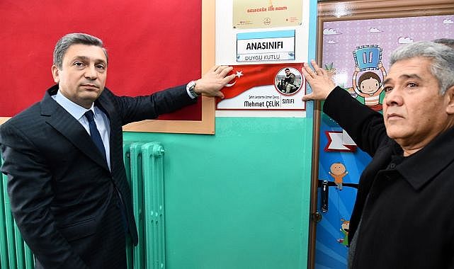 17 şehidin ismini sınıflara verdiler!