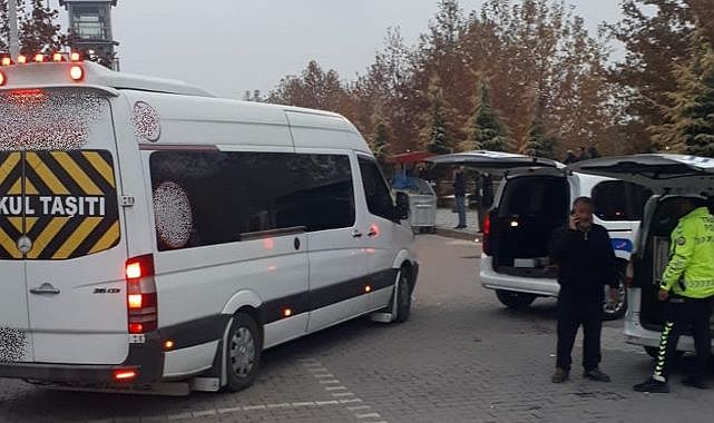 Ara tatil sonrası okul servislerine denetim