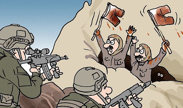 "Bu bayrak buraya ait değil!"