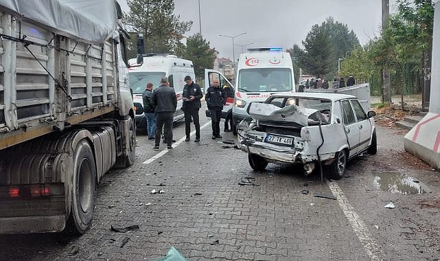 Gölbaşı ilçesinde zincirleme kaza!