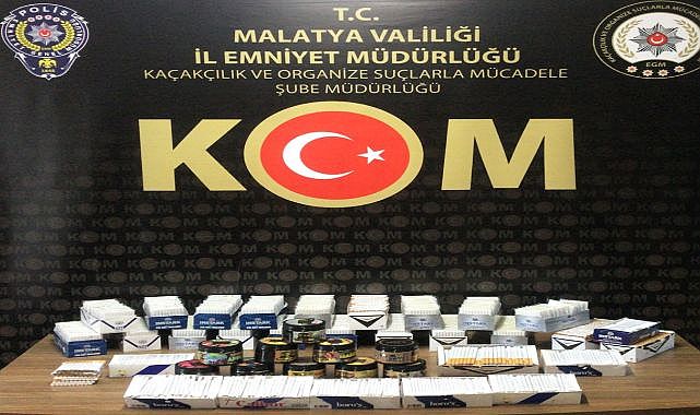 Malatya KOM kaçakçılara geçit vermedi!