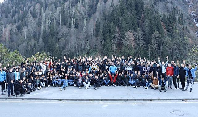 Rize'de derslerin saha uygulamaları yapıldı!