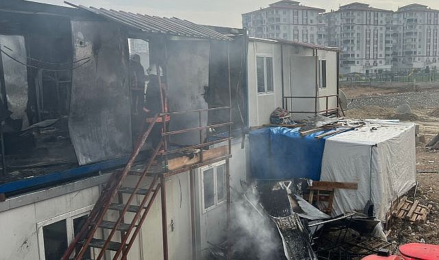Şantiyede panik!