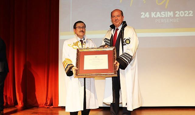 Tatar’a fahri doktora unvanı verildi