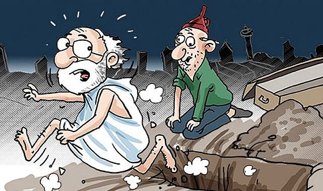 "Burada verdiysen orada alırsın"