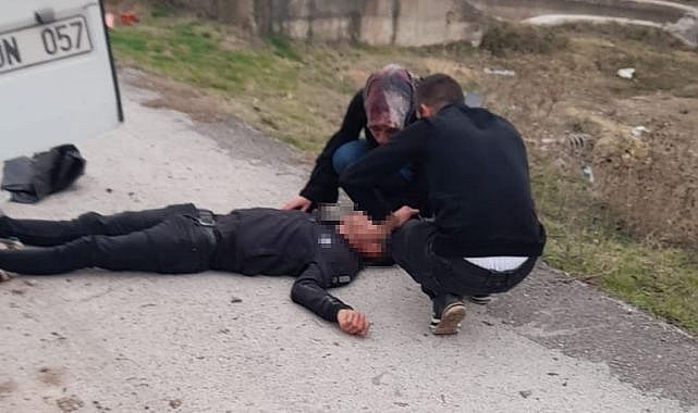 Feci kaza: 40 metre yükseklikten yuvarlandı!