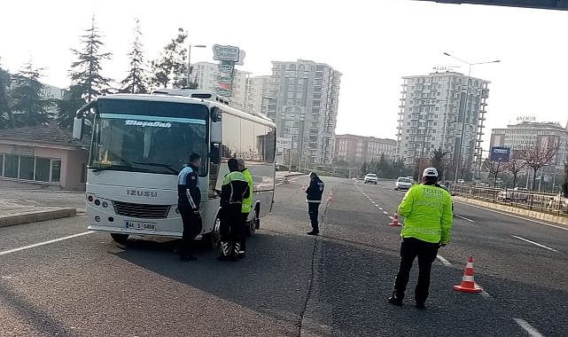 İşçi servislerine yönelik sıkı denetimler!..