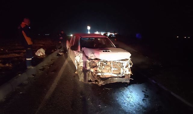 Kuzey çevre yolu bağlantı kavşağında çarpıştılar!