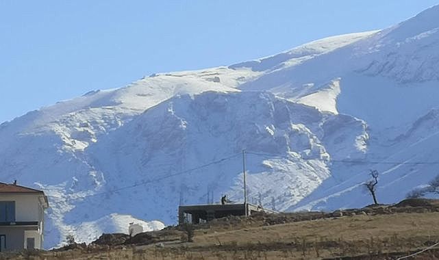 Malatya Beydağı beyaza büründü!
