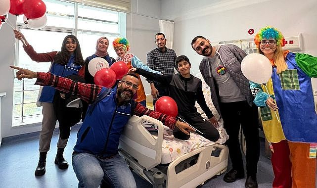 Öğrencilerden lösemili çocuklara moral