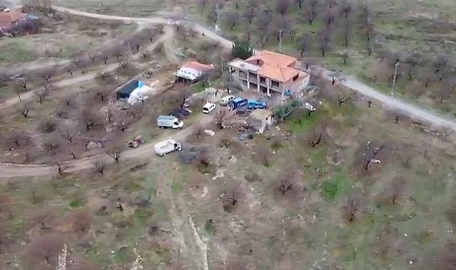 Zehir tacirinin adresine dron destekli baskın!