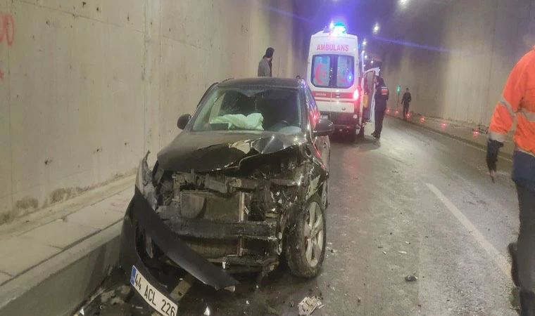 Doğanşehir'de feci kaza: 1 yaralı