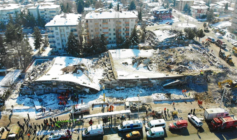 TSK, Malatya'da, zamanla yarışı sürdürüyor!