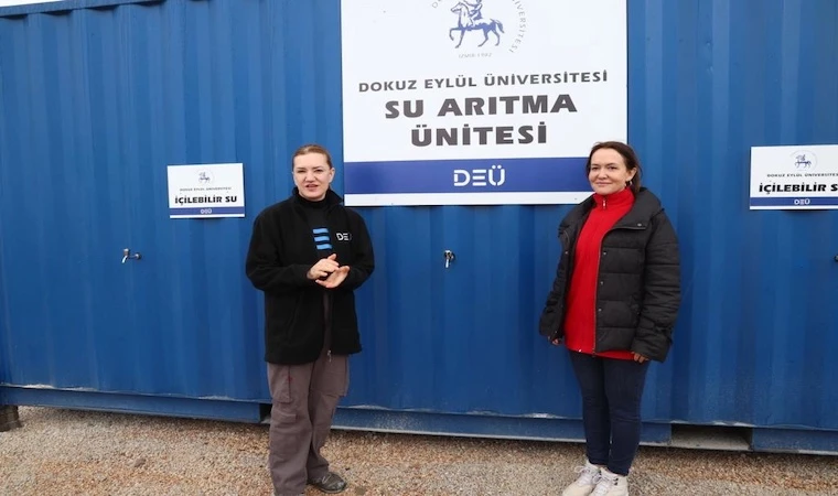DEÜ’den, Malatya’ya 2 tane mobil su arıtma sistemi!..
