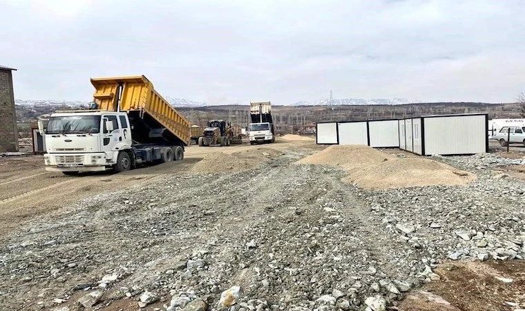 Doğanşehir'de esnaf için, konteyner çarşı kuruluyor