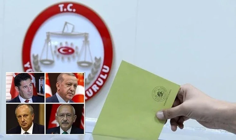 Adayların, oy pusulasındaki yerleri belli oldu