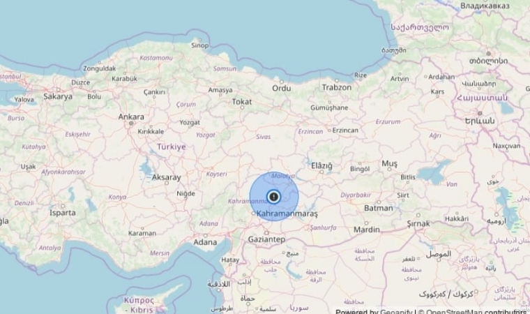 Doğanşehir'de korkutan deprem! AFAD büyüklüğünü duyurdu