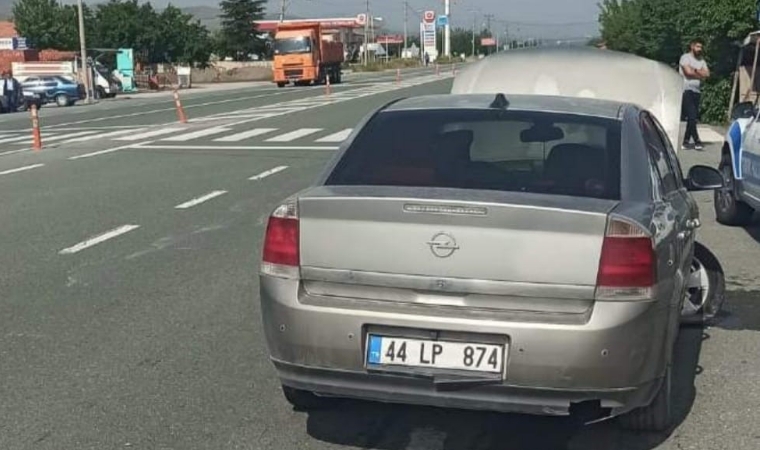 Malatya- Elazığ karayolu Kale ilçesinde feci kaza!