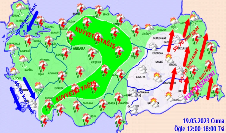 Malatya’da kapalı hava! Meteoroloji uyarı yaptı…