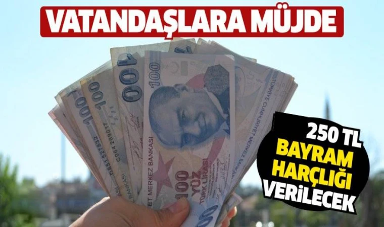 Banka kartı olana 250 TL Bayram Harçlığı yatacak! Başvuru için kısa mesaj ile Bayram yazarak…