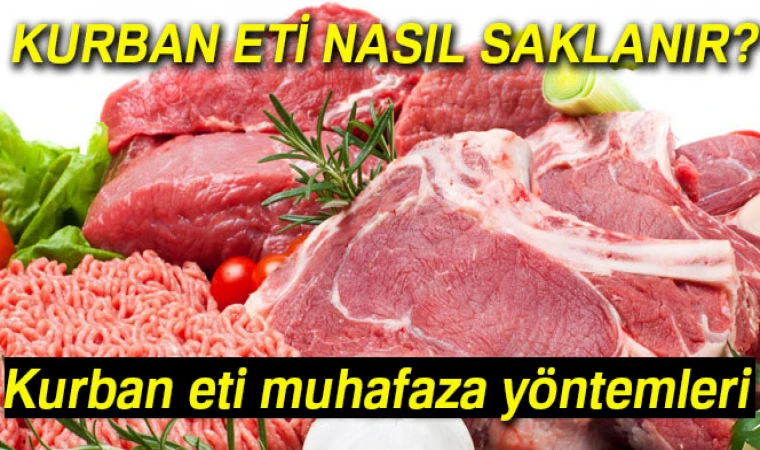 Kurban eti dondurucuda nasıl saklanır? En fazla kaç ay dayanır? Uzun yolculukta kurban eti taşımak…