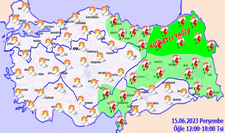 Malatya’ya yaz gelmiyor… Meteoroloji yine uyardı!