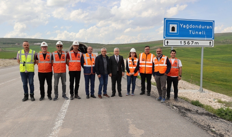 Yağdonduran tünelinin ekim ayında açılması planlanıyor