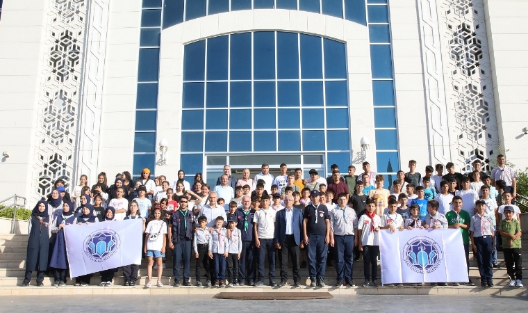 Battalgazi'de, 120 depremzede öğrenci, Yaz İzci Kampı’na uğurlandı!