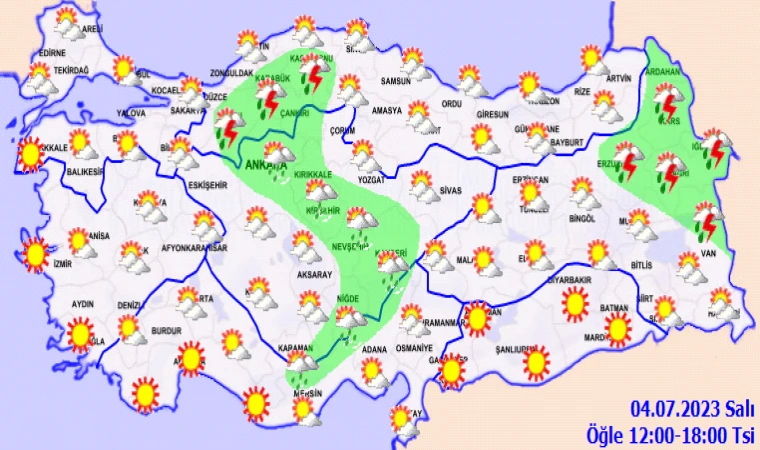 Doğu’ya uyarı yapıldı! Meteoroloji saat verdi… Malatya listede…