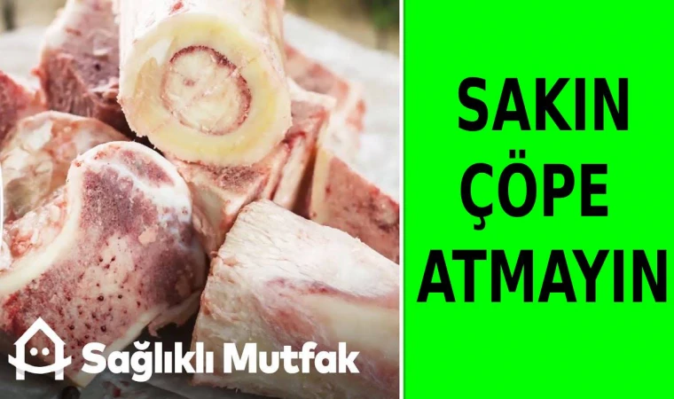 Kurban kemiğini sakın çöpe atmayın! Doğal kolajen deposu kurban kemiği nasıl değerlendirilir? Etli kemik suyu nasıl saklanır?