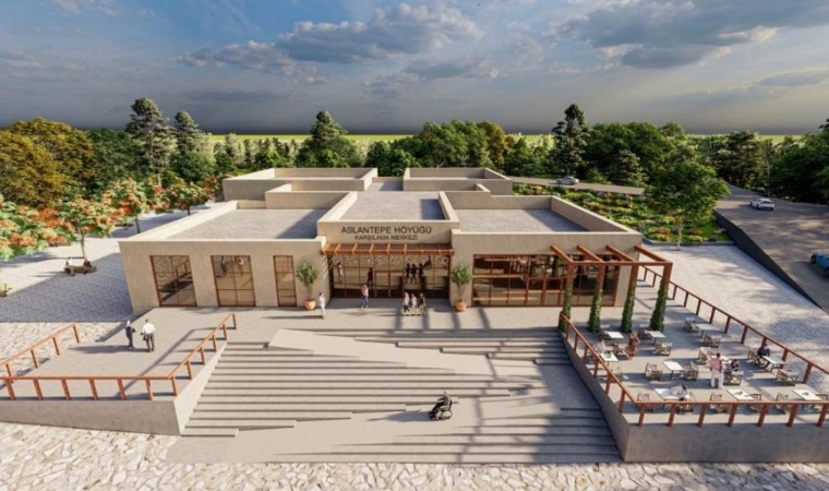 Arslantepe Höyüğü Tanıtım ve Karşılama Merkezi tamamlanınca böyle olacak!