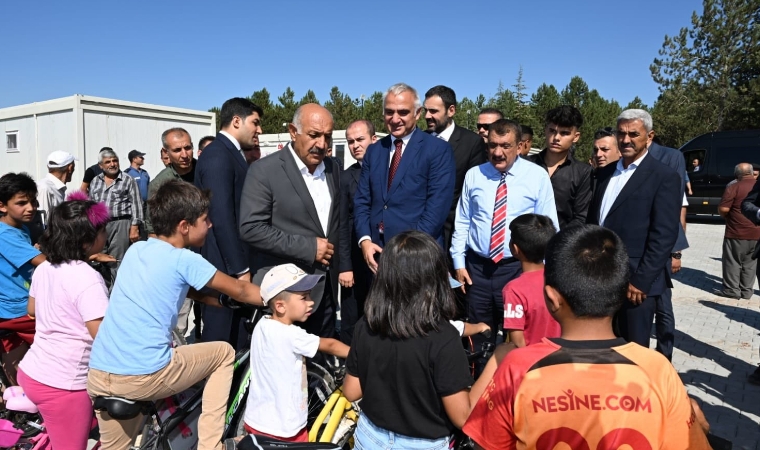 Bakan Ersoy, Malatya'da eksikler görünce talimat verdi!
