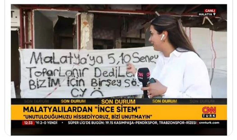 Fulya Öztürk yayınladı!.. Malatyalılardan İnce sitem!..