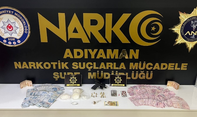 Sincik-Malatya yolundaki zehir yolculuğu polise takıldı!