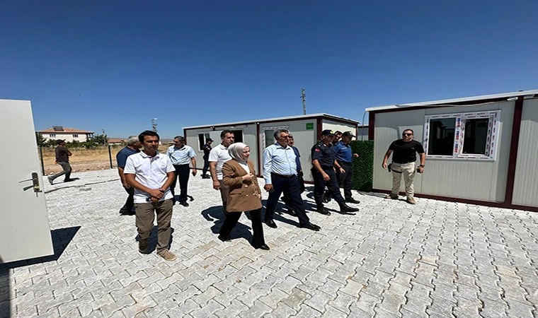 Yazıhan’daki geçici konteyner kent tamamlandı!..