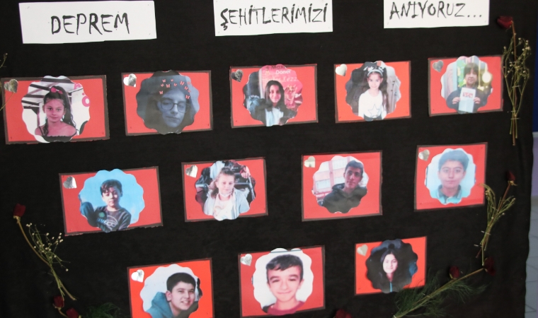 12 öğrencisini depremde kurban veren okulda hüzün!..