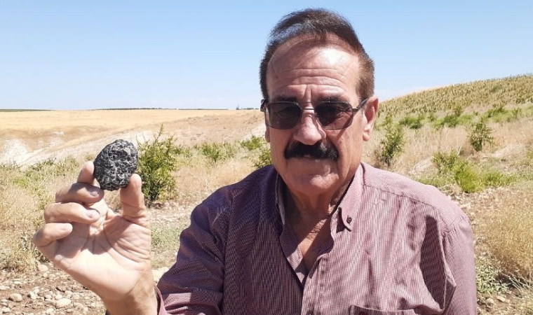 Abdurrahman Kuştepe'nin bulduğu gizemli taş meteor parçası mı?