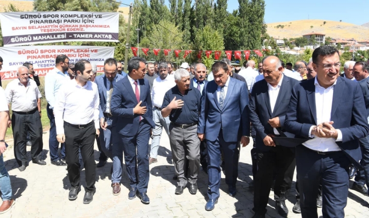 Doğanşehir ilçesi Sürgü Mahallesi’ne ‘Sürgü Pınarbaşı Parkı’