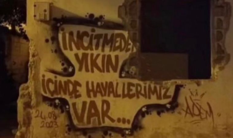 İncitmeden yıkın, içinde hayallerimiz var!