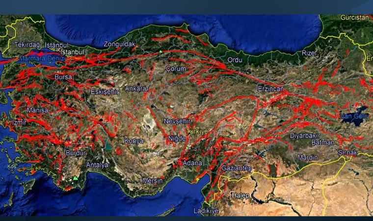 Malatya'nın yanı başındaki tehlike: Beklenen deprem yaklaşıyor! Diri fay haritası güncelledi!