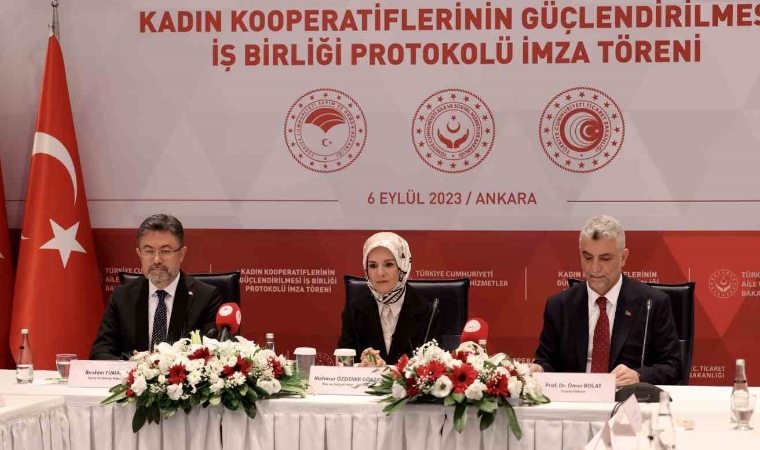 Malatya'ya müjde! Kadın Kooperatiflerinin Güçlendirilmesi İşbirliği Protokolü yenilendi