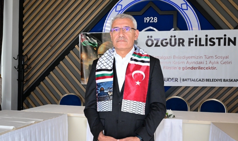 Battalgazi'de anlamlı yardım: 1 aylık gelir İsrail zulmü altındaki Filistin halkına
