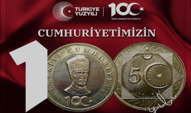 Darphane’den 100. yıla özel armağan