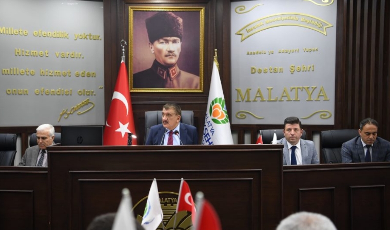 Malatya Belediye Meclisi, 15 adet ek maddenin gündeme alınmasını kararlaştırdı