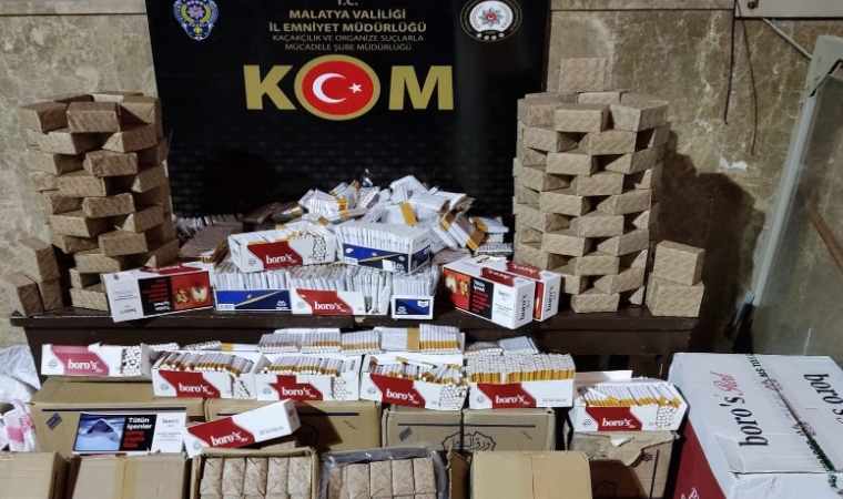 Malatya'da kaçakçılığa geçit yok!