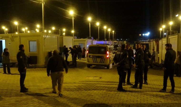Malatya’da, yüzlerce kişinin kaldığı bir konteyner kentte polis alarma geçti!