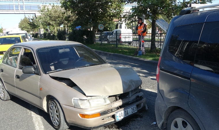 Malatya'da zincirleme kaza: Ankara istikametinde trafik durdu