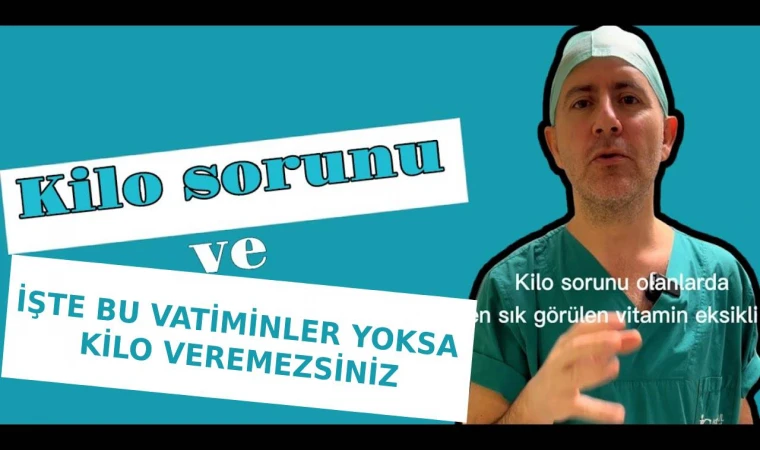 Meğer kilo verememe sebepleri bunlarmış! Bu vitaminleriniz eksikse asla kilo veremezsiniz