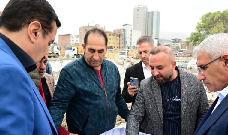 Tüfenkci: Kadim Malatya’mızın çarşısı için çalışmalar hızlandırıldı