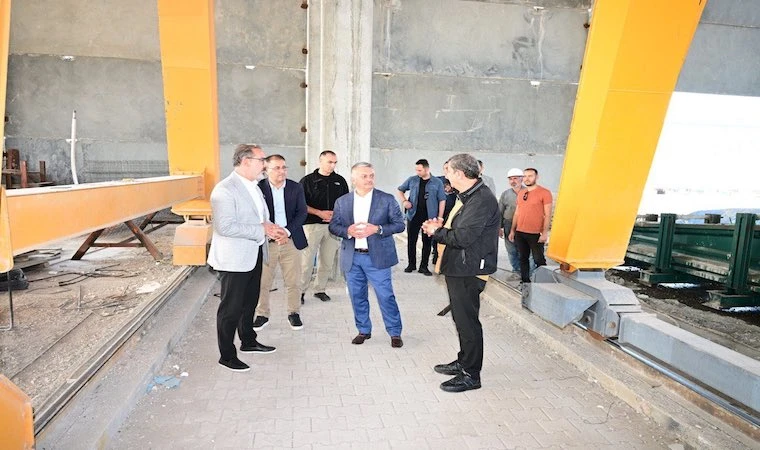 Yazıcı, Yeşilyurt Beton’u ziyaret etti!..